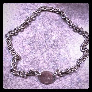 Tiffany & Co. sterling silver necklace/choker